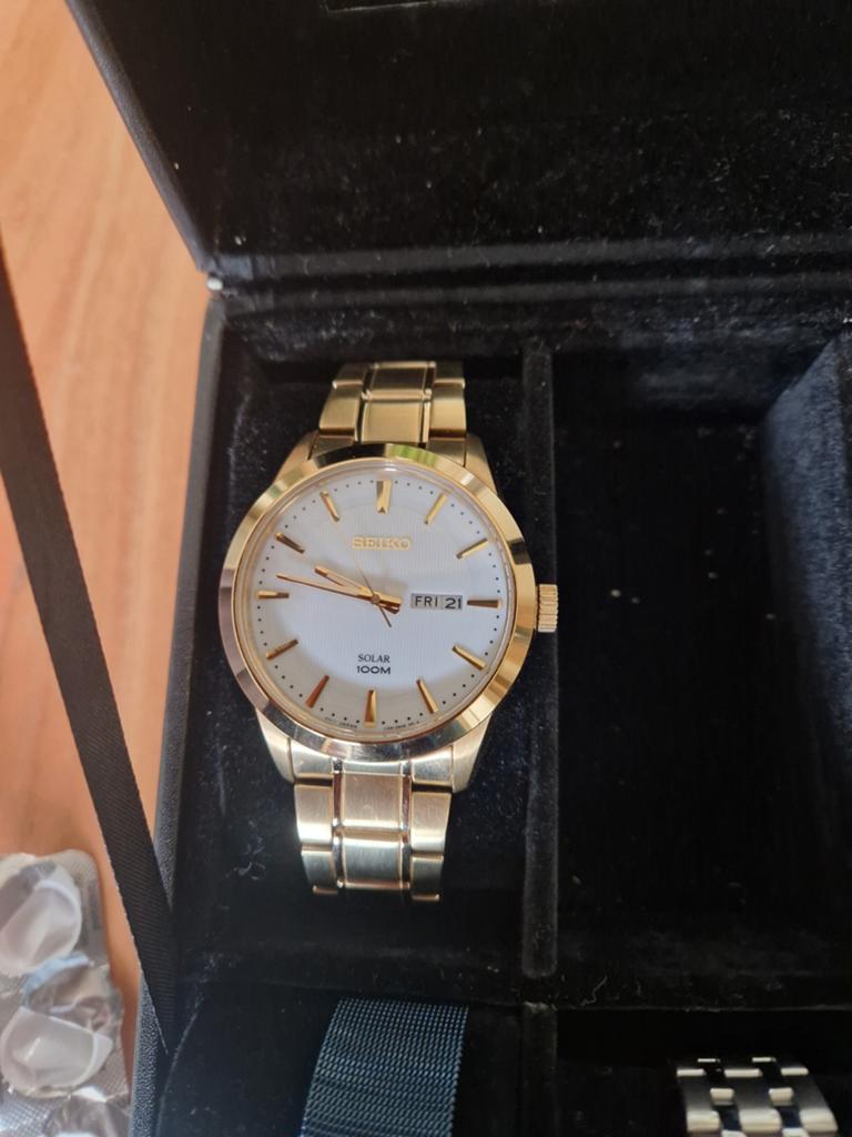 Horloges o.a seiko, Ophalen of Verzenden, Zo goed als nieuw, Staal, Overige merken