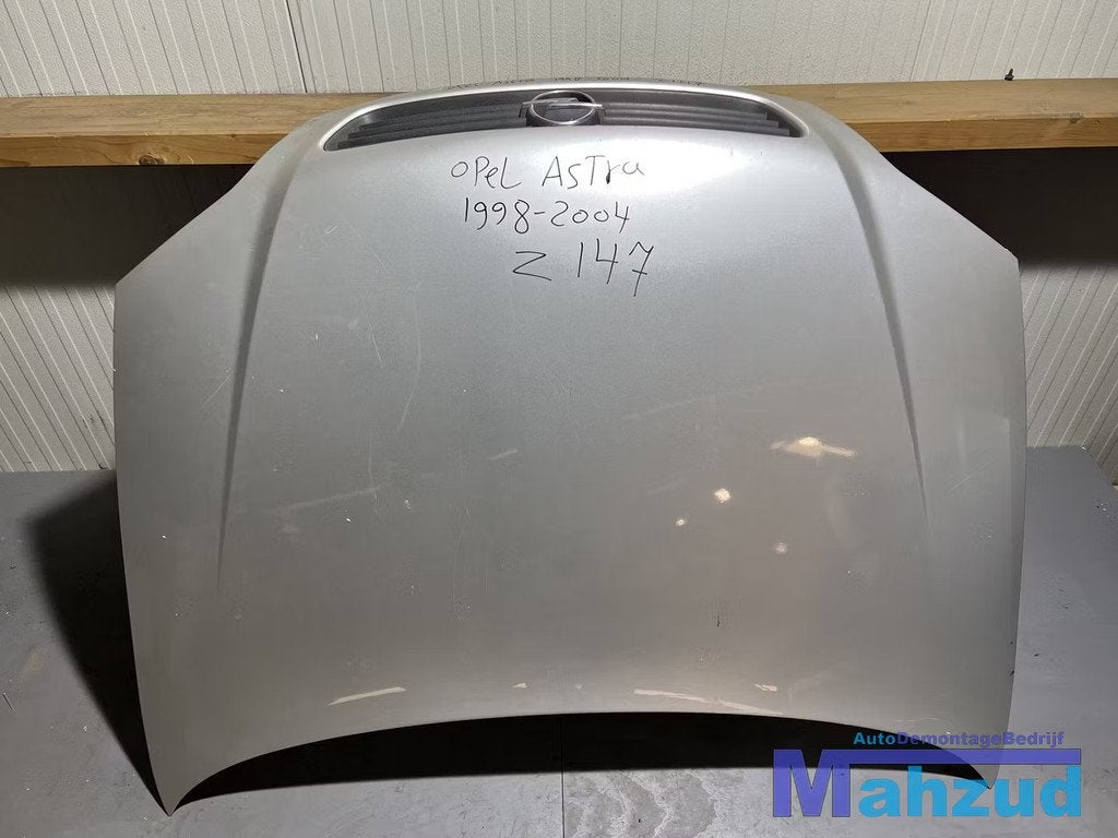 OPEL ASTRA G Zilver Z147 Motorkap 1998-2005, Auto-onderdelen, Gebruikt, Opel Automobile GmbH, Ophalen of Verzenden, Kontakt@opel-infoservice.de