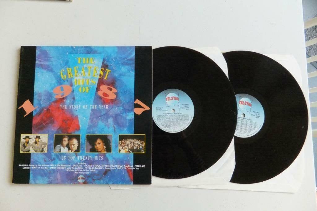 Verzamel Dubbel LP Greatest Hits 1987 Taffy Chris Rea MARRS, Cd's en Dvd's, Vinyl | Pop, LP, Pop, Ophalen of Verzenden, 12 inch