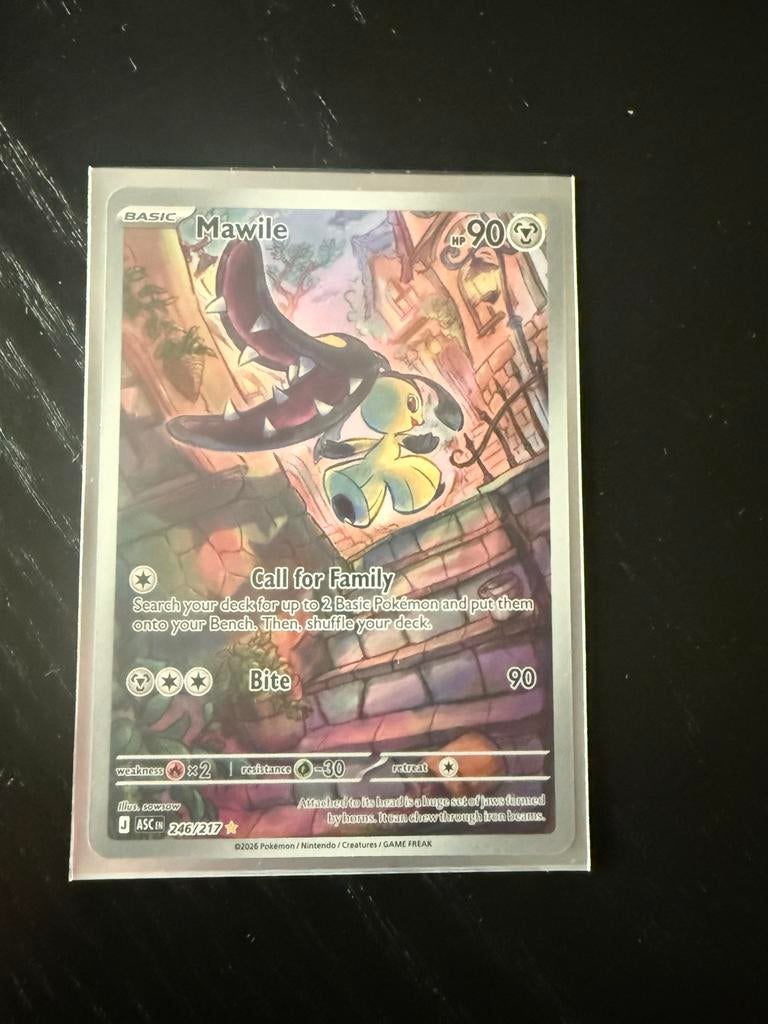 Mawile pokemon kaart - 246/217 ASCENTED HEROES, Ophalen of Verzenden, Zo goed als nieuw