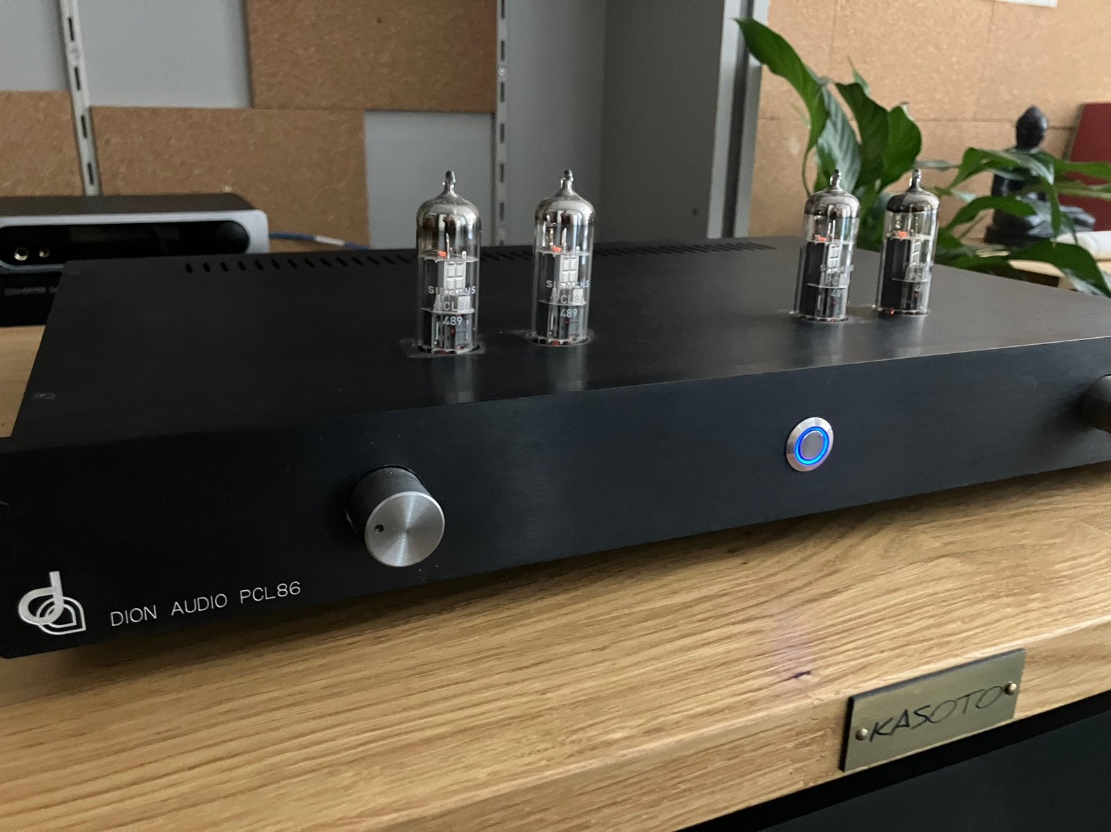 Dion Audio PCL86 met Supravox Kelia Alnico luidsprekers, Ophalen, Versterker