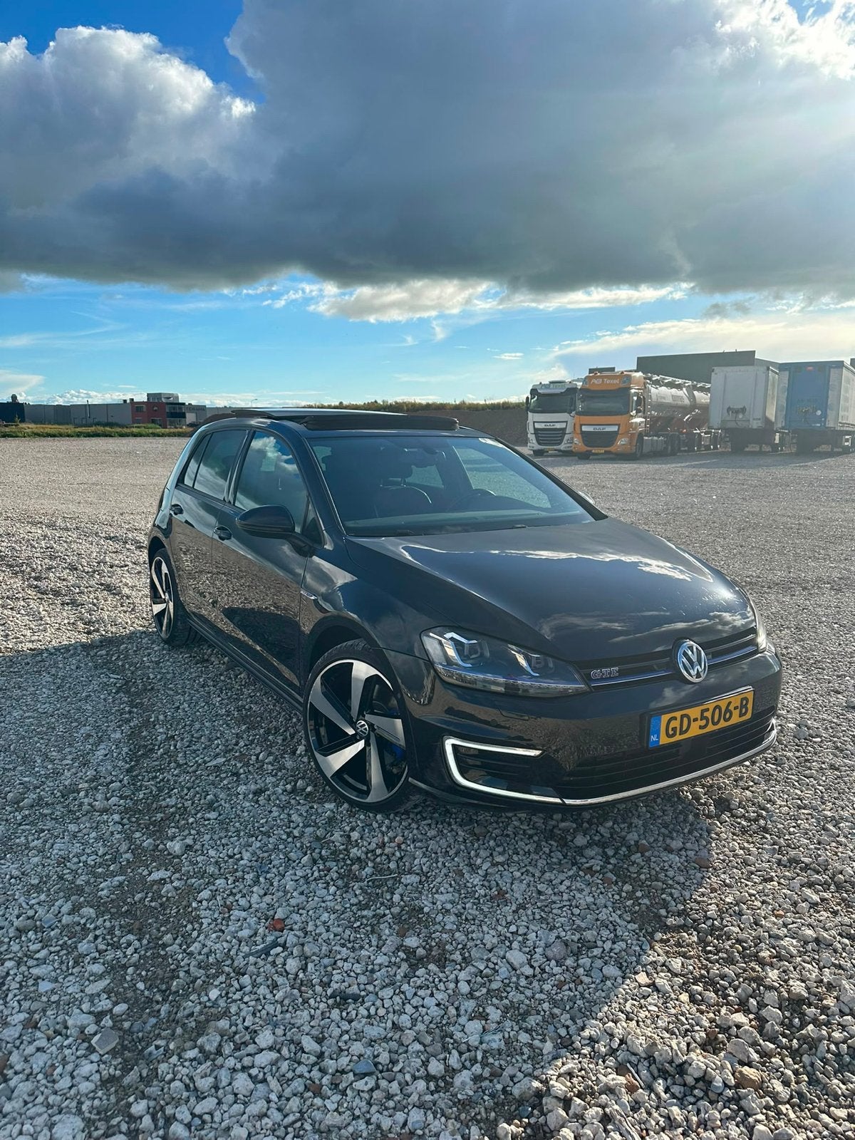 Volkswagen Golf 1.4 TSI Phev 150KW GTE 5D 2015 Zwart, Auto's, Zwart, 4 cilinders, Zwart, 1395 cc