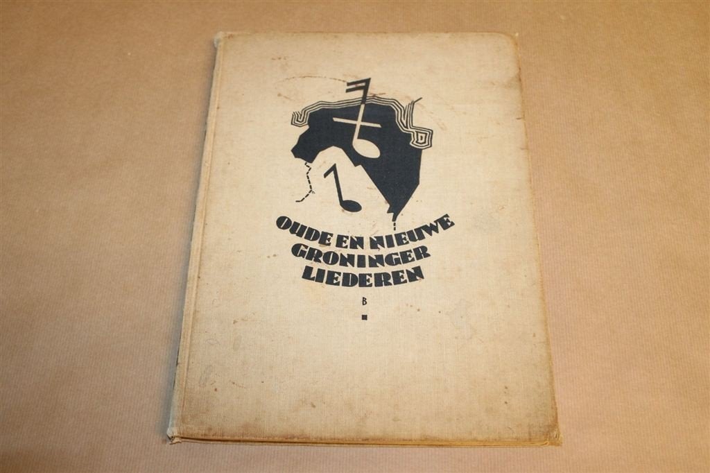 Oude Groninger Liederen — Houtsneden Nico Bulder 1930, Ophalen of Verzenden, Gelezen