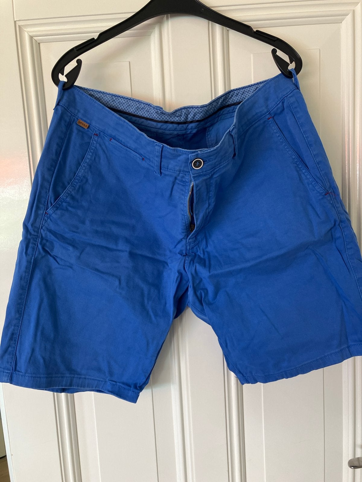 G&R Heren Shorts - Blauw - Maat M, Ophalen of Verzenden, Zo goed als nieuw, Maat 48/50 (M), Blauw