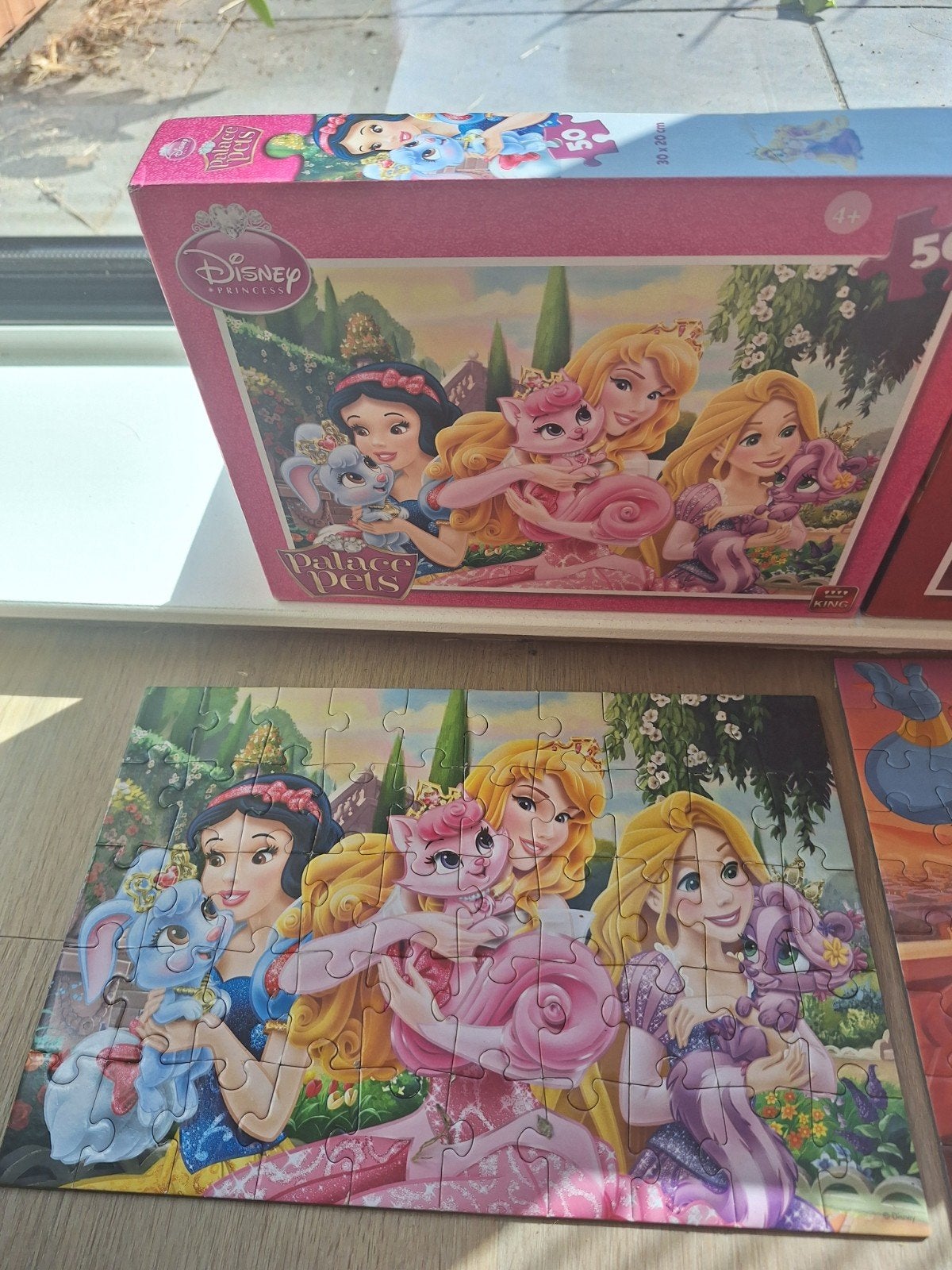 puzzels 50 stukjes, Ophalen, 10 tot 50 stukjes, Zo goed als nieuw, 4 tot 6 jaar