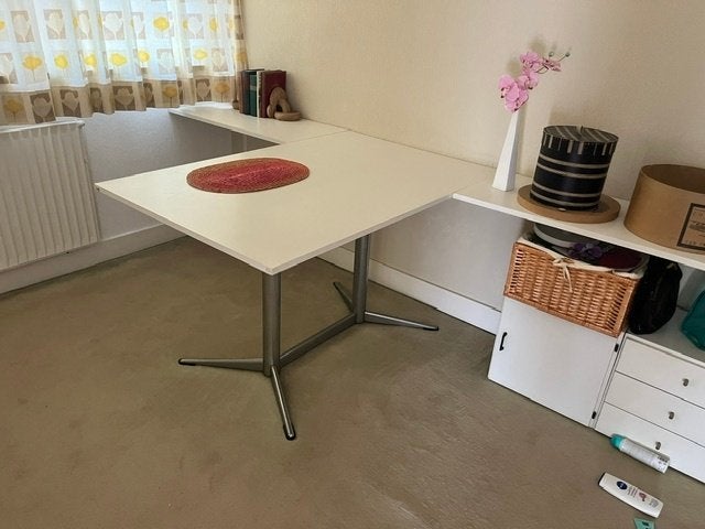 Tafel onderstel chroom, Ophalen, Gebruikt, Rechthoekig, 50 tot 100 cm