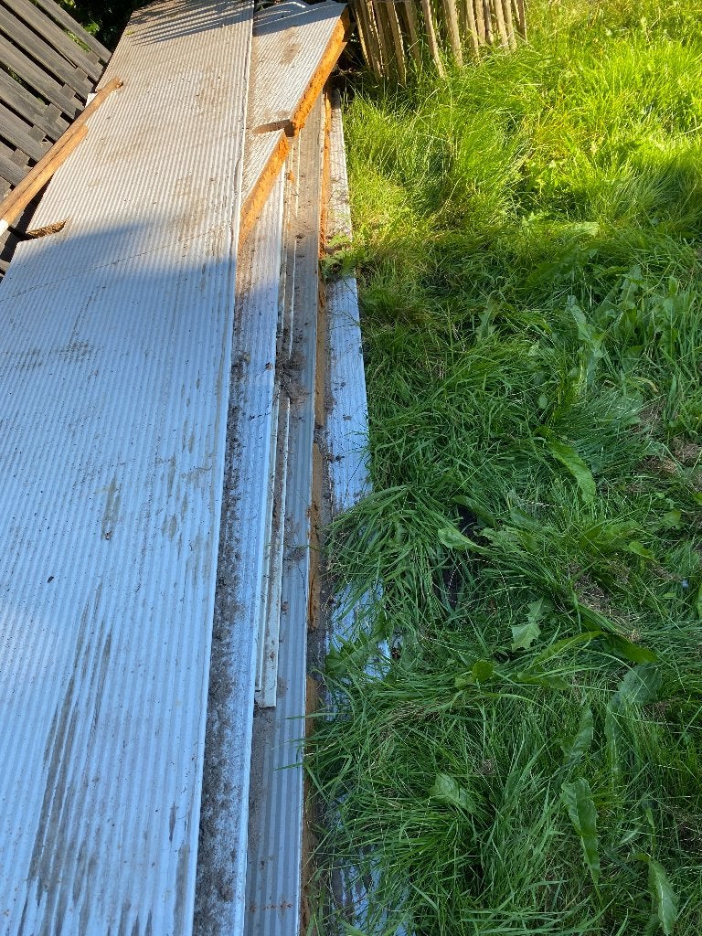 Sandwhichpanelen, Ophalen, Gebruikt, Hardschuim (Pir), 15 m² of meer