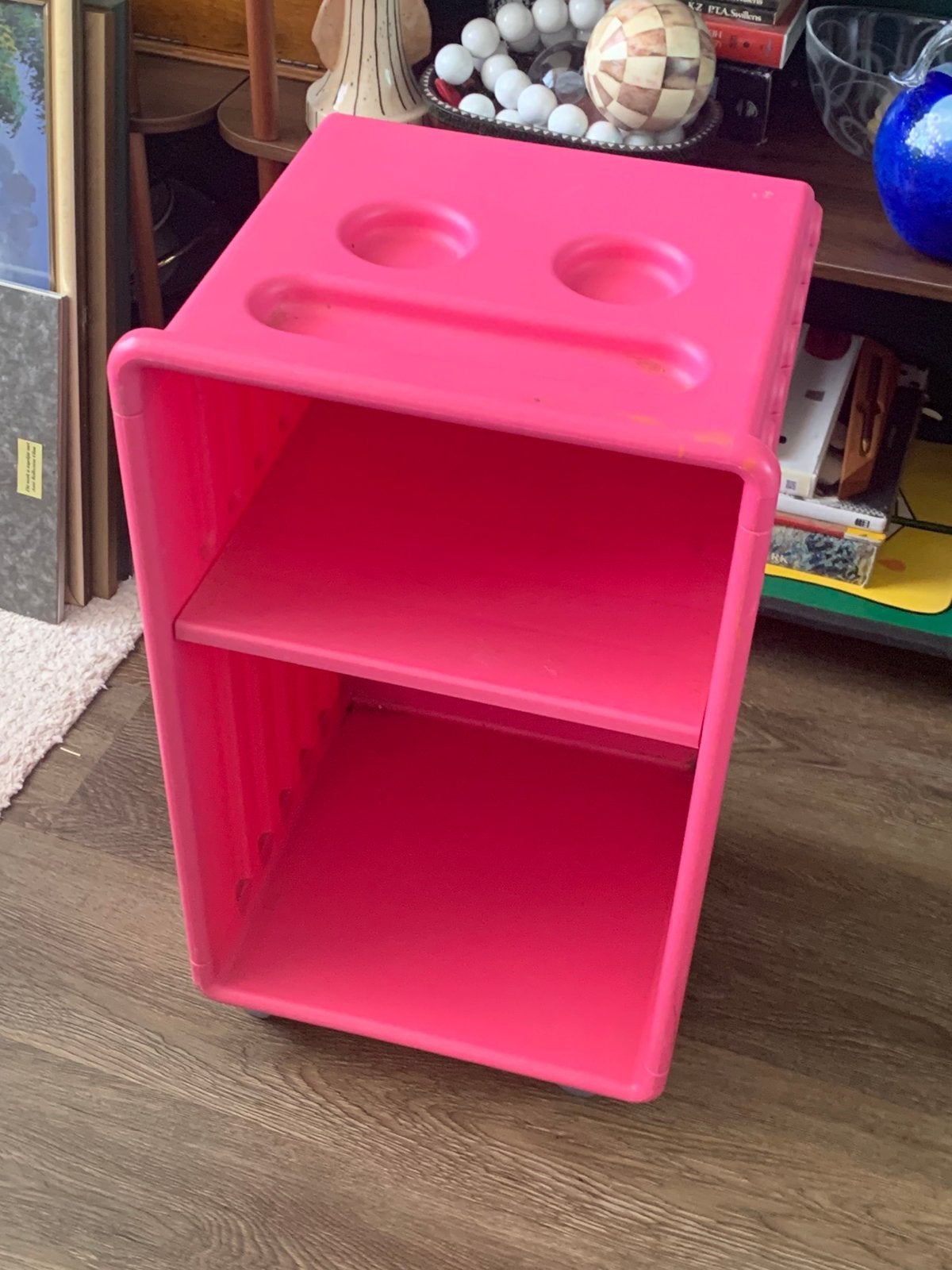 Vintage Ikea Didrik trolley / bijzetkastje, Huis en Inrichting, Tafels | Bijzettafels, -, -, Ophalen of Verzenden, Zo goed als nieuw