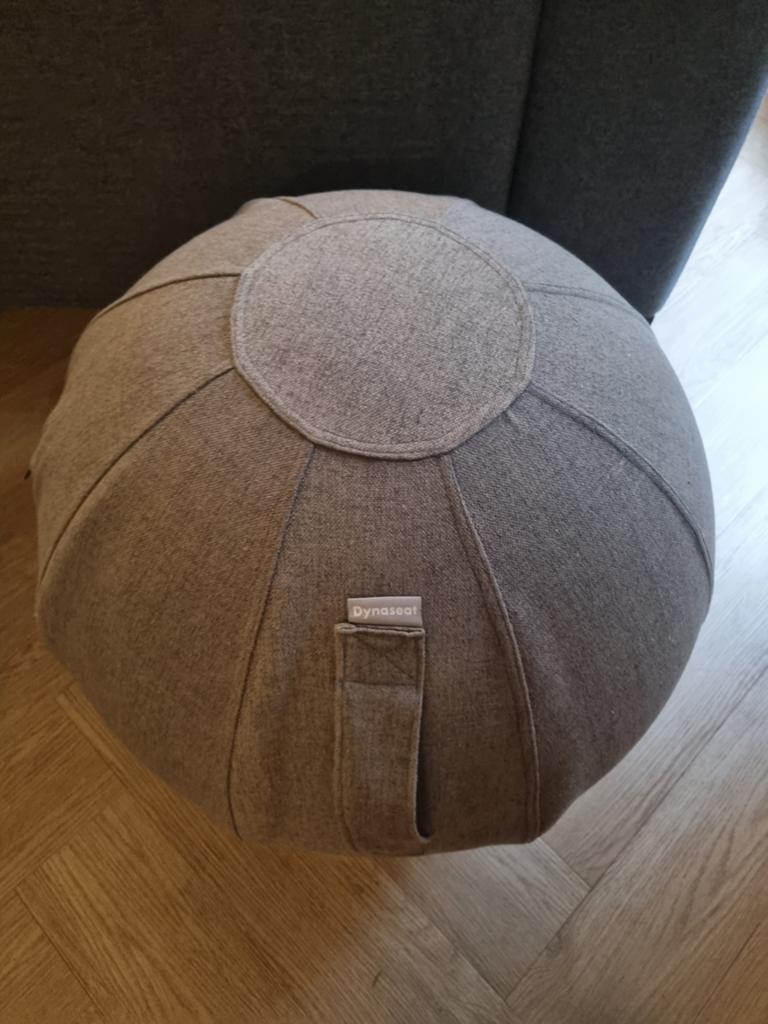 Dynaseat ergonomische zitbal / yogabal, Ophalen of Verzenden, Zo goed als nieuw, Grijs, Overige typen