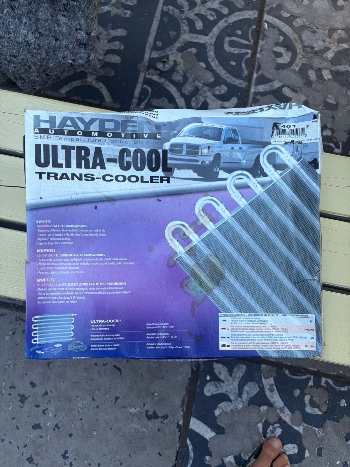 Hayden Ultra-Cool 401 Oliekoeler / Transmissiekoeler, Auto-onderdelen, Ophalen of Verzenden, Nieuw, Jeep