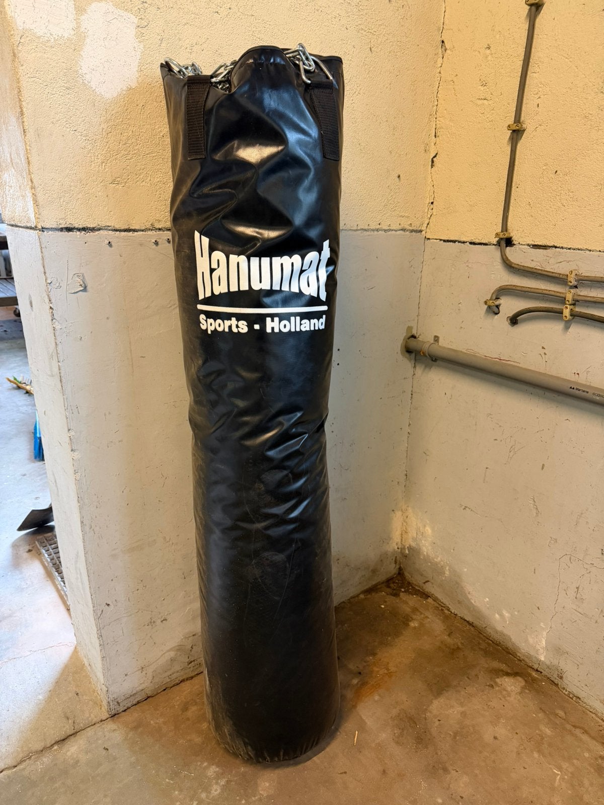 Stevige Hanumat Bokszak (lang model), Ophalen, Gebruikt, Bokszak