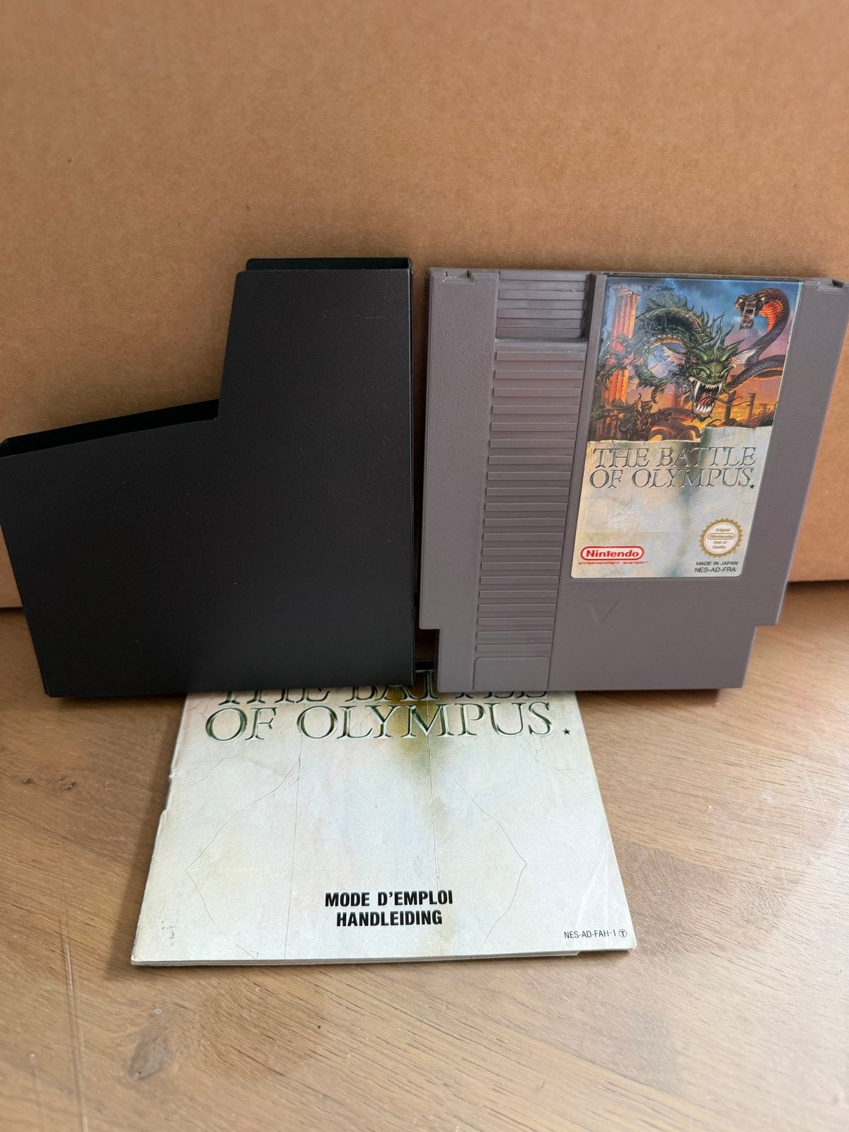 The Battle of Olympus NES met handleiding en hoes, Spelcomputers en Games, Avontuur en Actie, Gebruikt, 1 speler, Ophalen of Verzenden