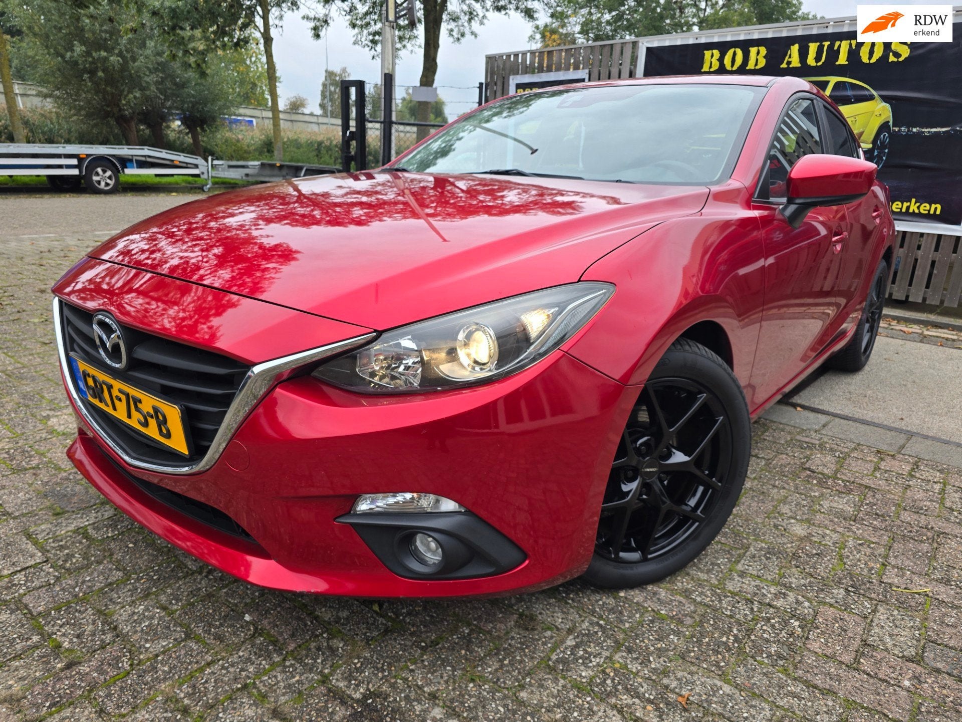 Mazda 3 2.0 TS/2e eigenaar/airco/navi/nieuwe apk/bluetooth/c, Auto's, Voorwielaandrijving, Gebruikt, 14 km/l, Bedrijf