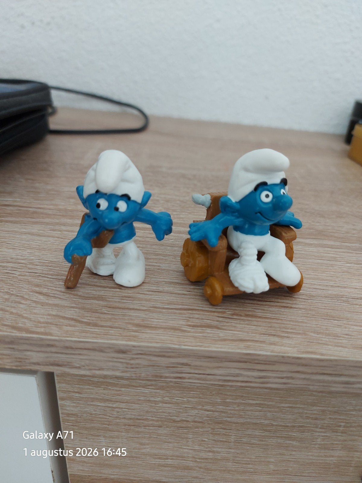 smurfen gehandicapten duo, Verzamelen, Verzenden, Zo goed als nieuw, Verschillende Smurfen