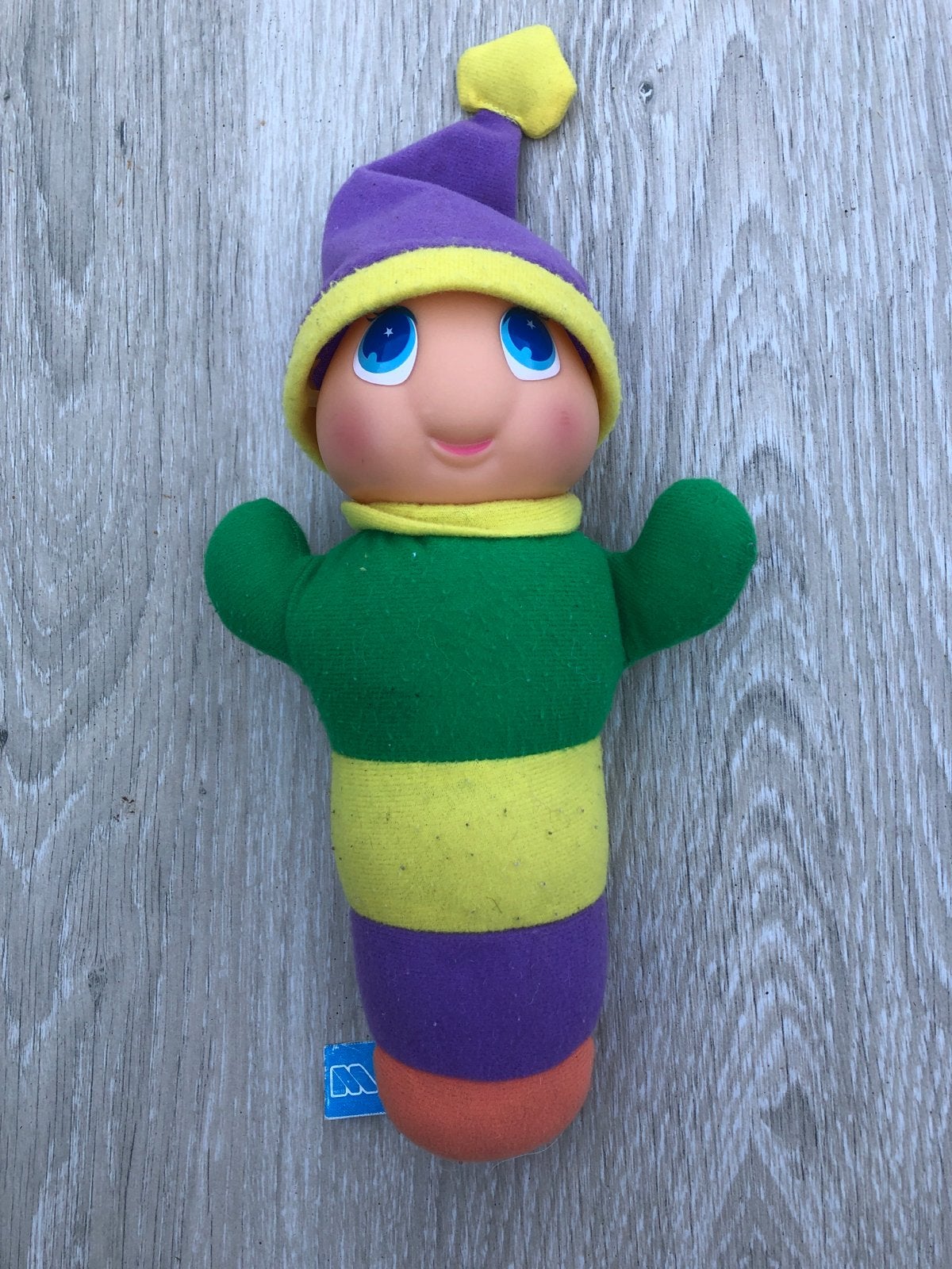 Molto Rups Knuffel - Kleurrijk en Zacht, Gebruikt, Overige merken, Overige karakters, Overige typen