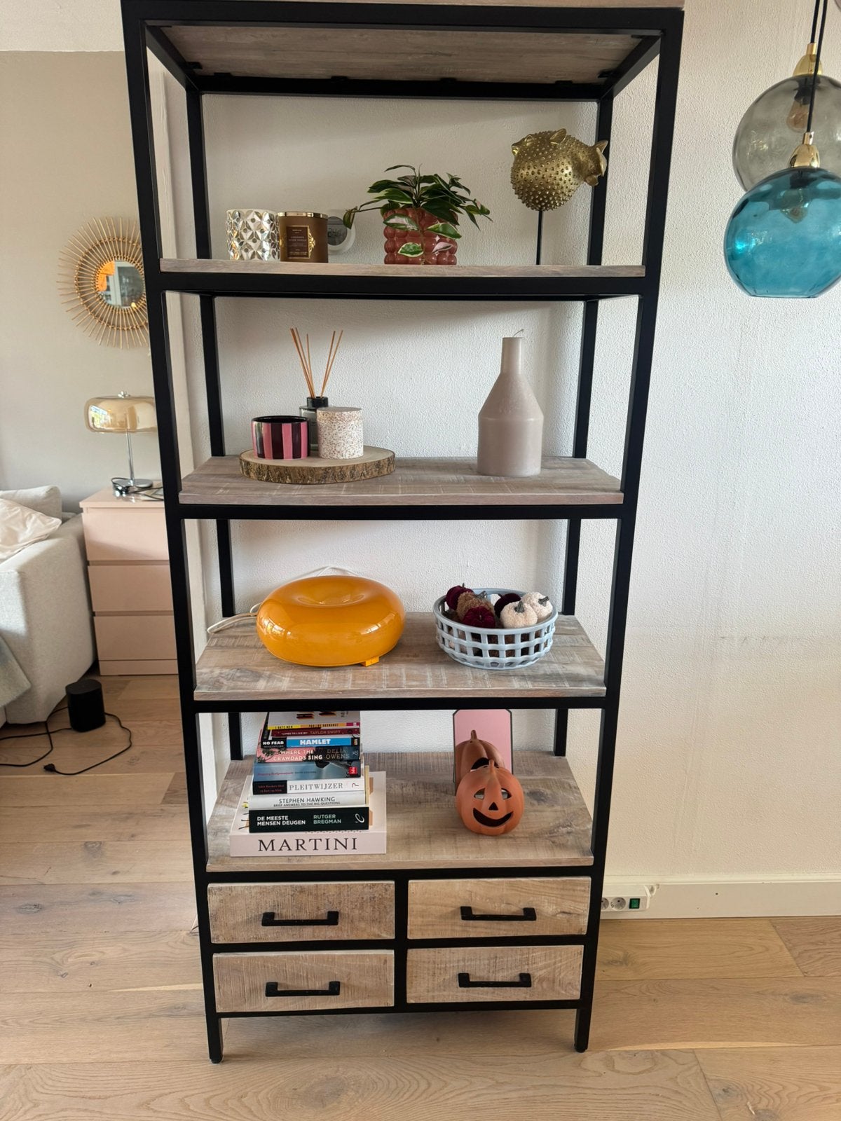 Kast Leen Bakker, Ophalen, 50 tot 100 cm, Zo goed als nieuw, 150 tot 200 cm