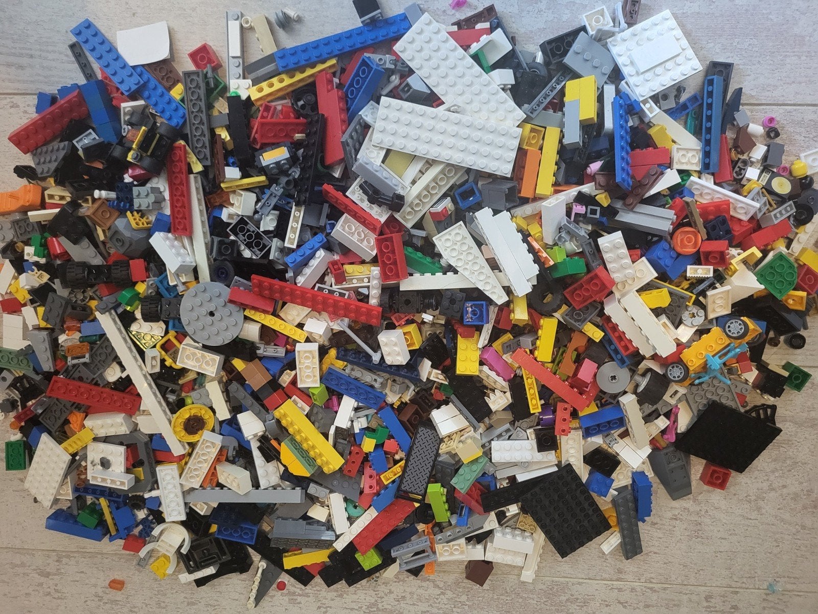 1. Ruim 2 kilo lego blokjes / steentjes ed !, Kinderen en Baby's, Ophalen of Verzenden, Zo goed als nieuw, Losse stenen, Lego