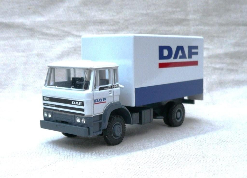 Lion Daf 1900 Demo gesloten bakwagen Daf., Hobby en Vrije tijd, Ophalen of Verzenden, Nieuw, Bus of Vrachtwagen, Lion Toys