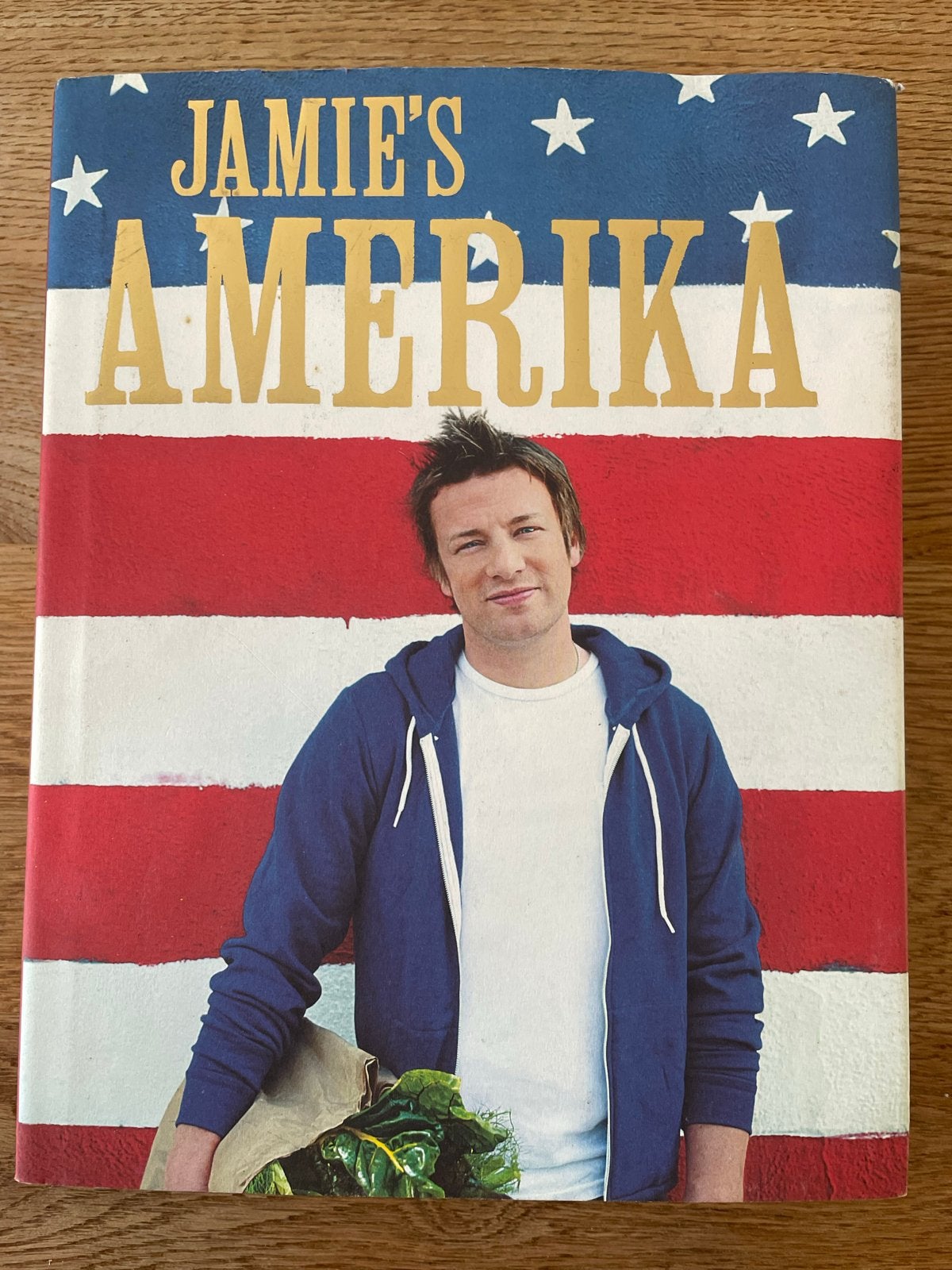 Jamie's Amerika - Kookboek van Jamie Oliver, Boeken, Kookboeken, Gelezen, Hoofdgerechten, Overige gebieden, Ophalen of Verzenden