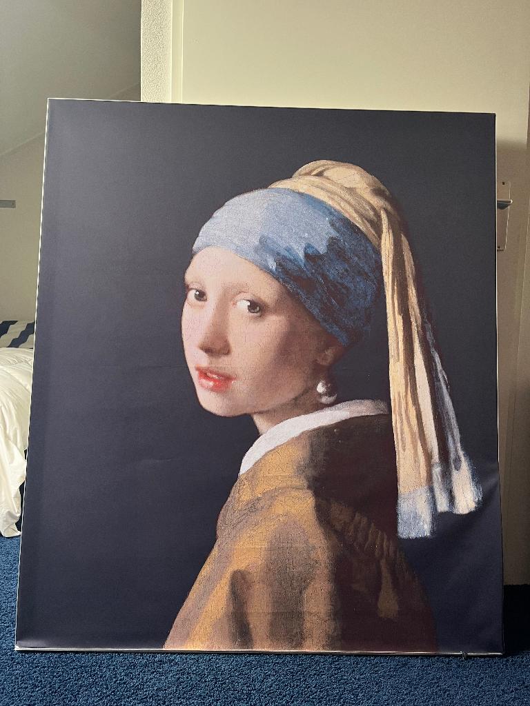 Schilderij Muurmeesters, Ophalen