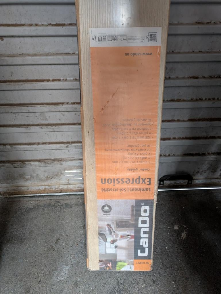 Gratis af te halen. CanDo Expression Laminaat - 5.80 m², 50 tot 150 cm, Nieuw, Ophalen of Verzenden, 10 tot 30 cm