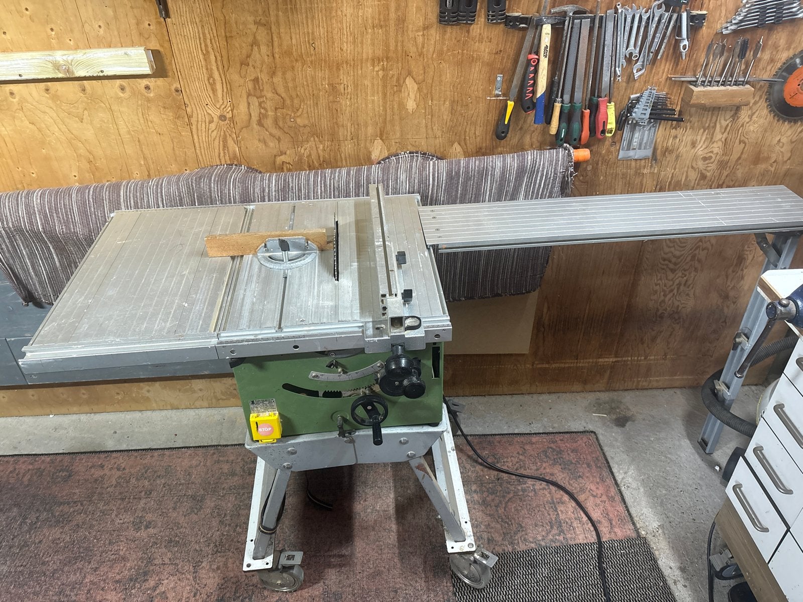 Electra Beckum PK 200 Cirkelzaag Machine met Toebehoren, Doe-het-zelf en Verbouw, Ophalen, Gebruikt, Cirkelzaag, 30 tot 70 mm