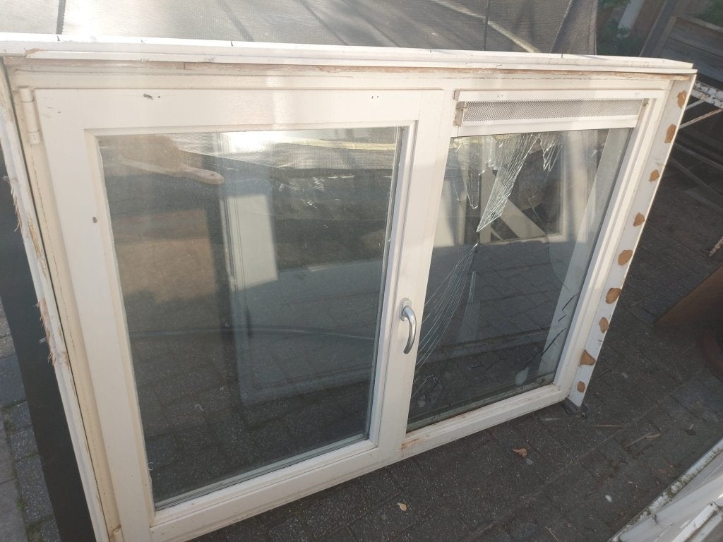 Raamkozijn, Doe-het-zelf en Verbouw, Ophalen, Gebruikt, Raamkozijn, 150 tot 225 cm