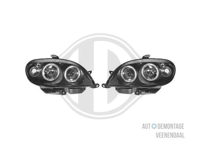Koplampset links + rechts van een Citroen Saxo, -, Nieuw, Ophalen of Verzenden, -
