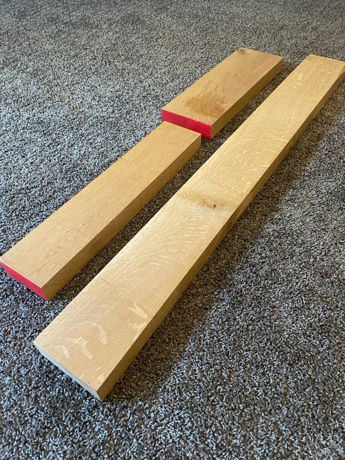 Gedroogd eiken, Ophalen, 25 tot 50 mm, Eiken, Nieuw