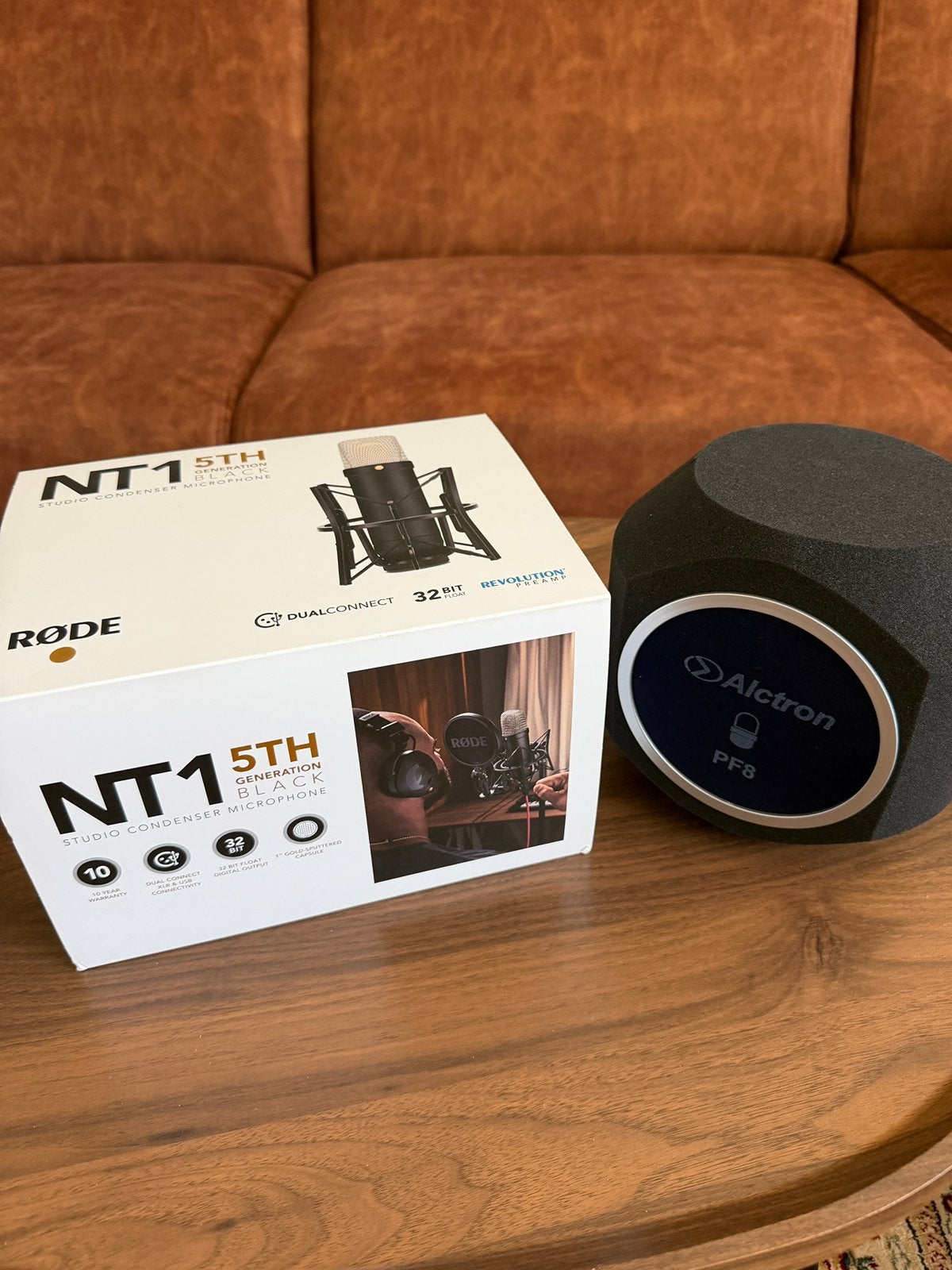 RØDE NT1 5th Generation + Alctron PF8 - Nieuw!, Muziek en Instrumenten, Microfoons, Ophalen of Verzenden, Nieuw, Studiomicrofoon