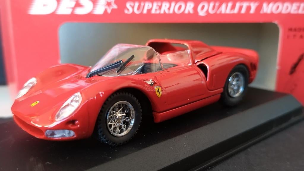 Ferrari P2 Prova 1:43 Best Models Pol, Hobby en Vrije tijd, Modelauto's | 1:43, Zo goed als nieuw, Auto, Overige merken, Verzenden