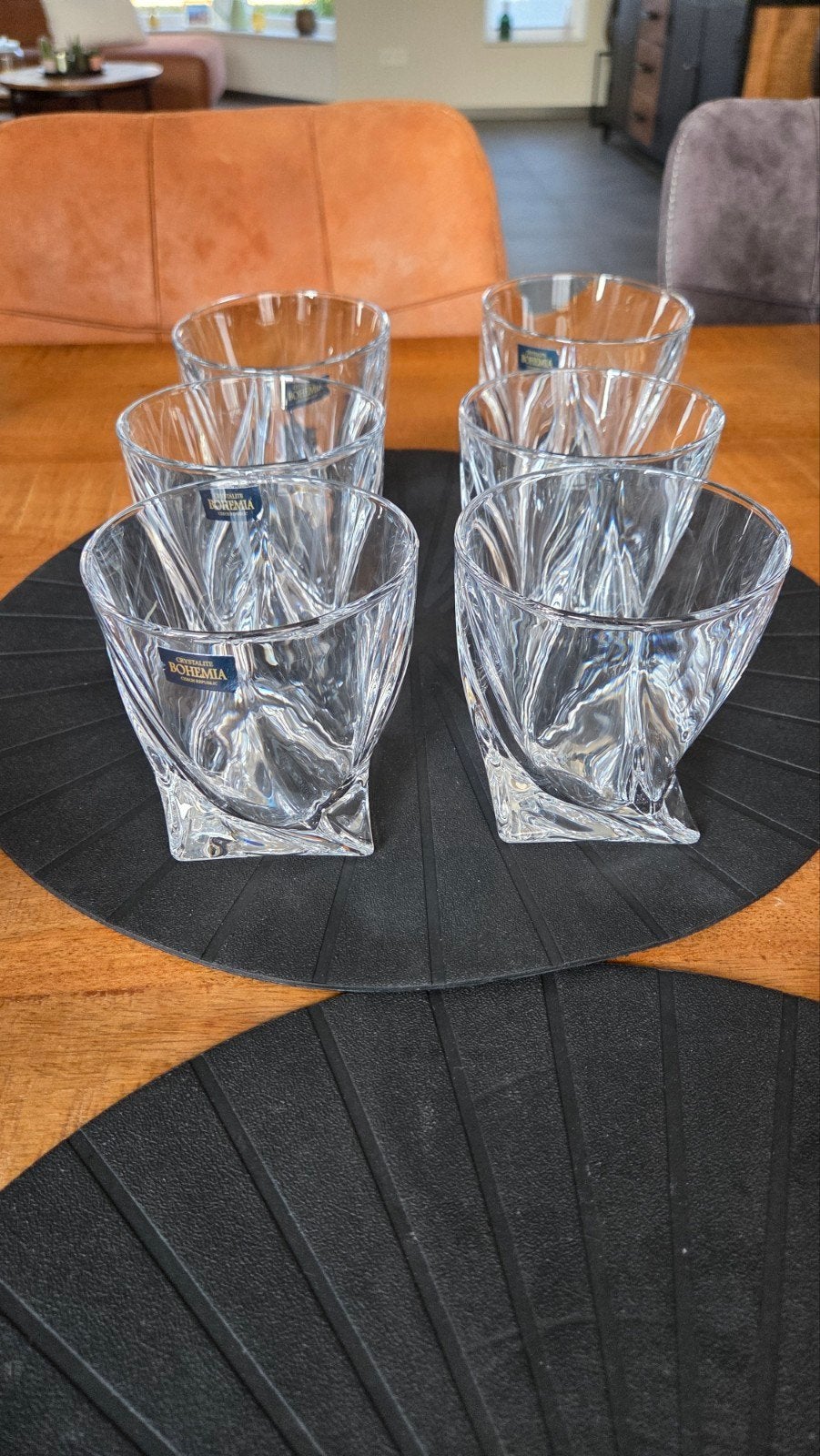 Bohemia Crystalite Whisky Glazen en Karaf Set, Antiek en Kunst, Antiek | Glas en Kristal, Ophalen
