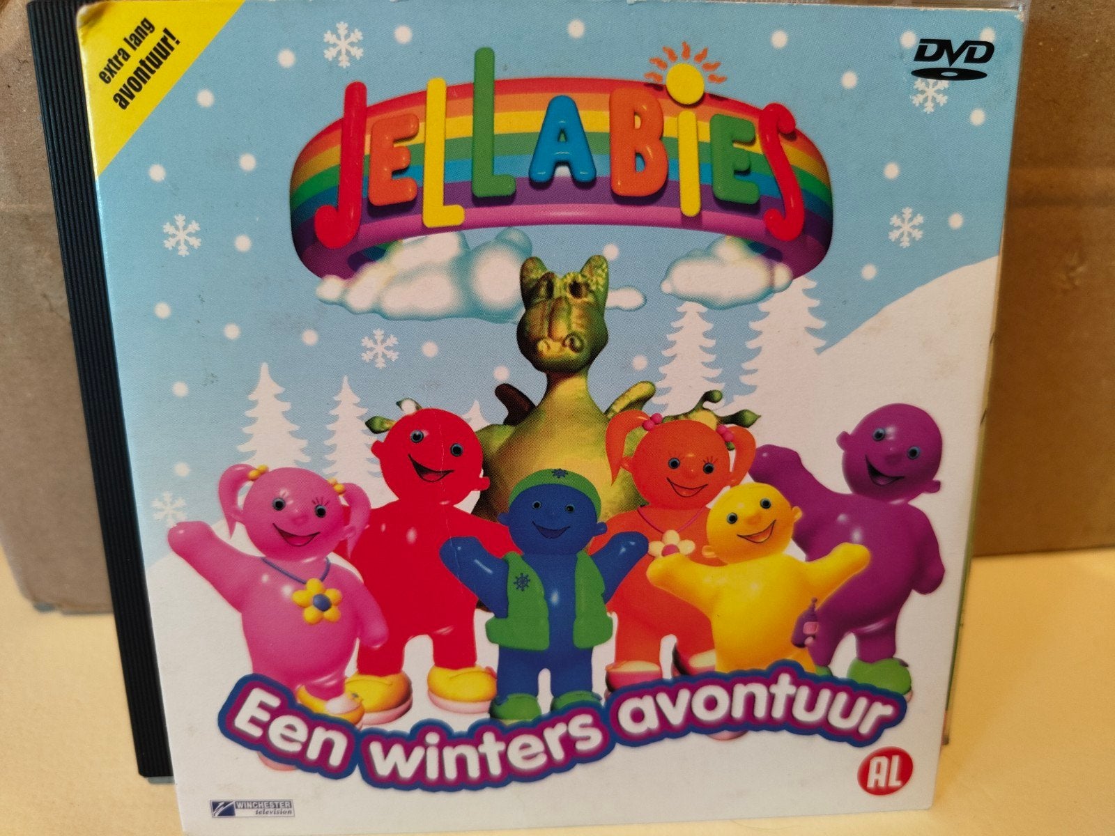 Jellabies: Een Winters Avontuur DVD - Extra lang!, Gebruikt, Alle leeftijden, Familie, Film