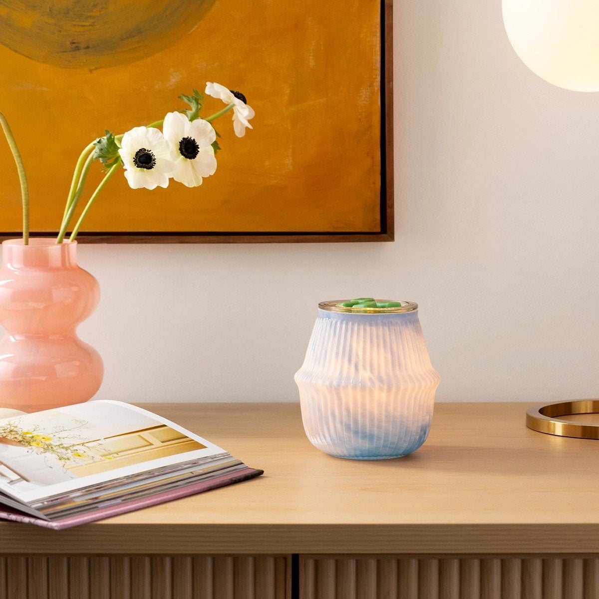 Scentsy Waxwarmers - Nieuw in doos, Nieuw, Ophalen of Verzenden, Modern, Wit