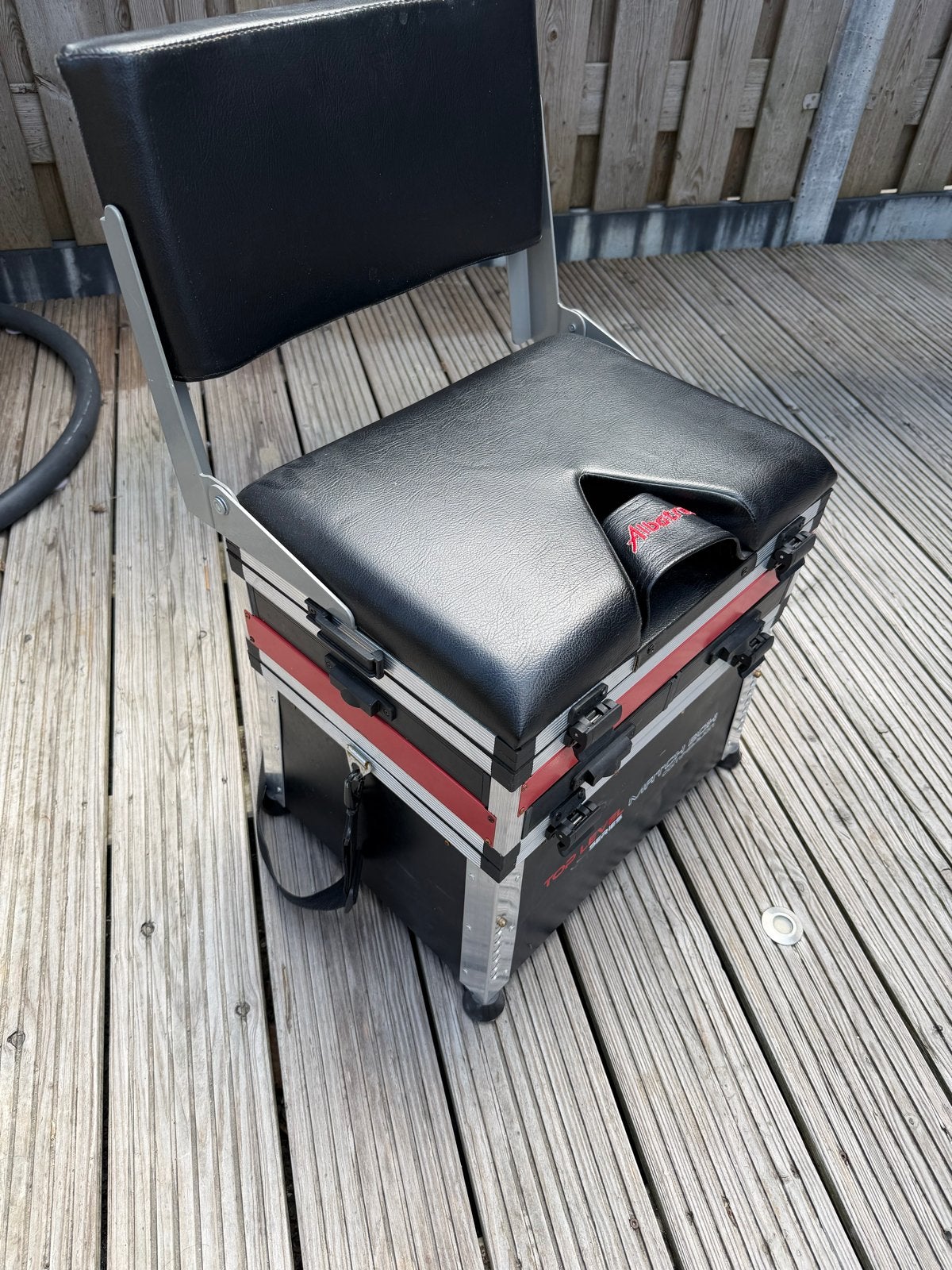 Albatros Top Level Match Box viskist met rugleuning, Ophalen, Gebruikt, Overige typen