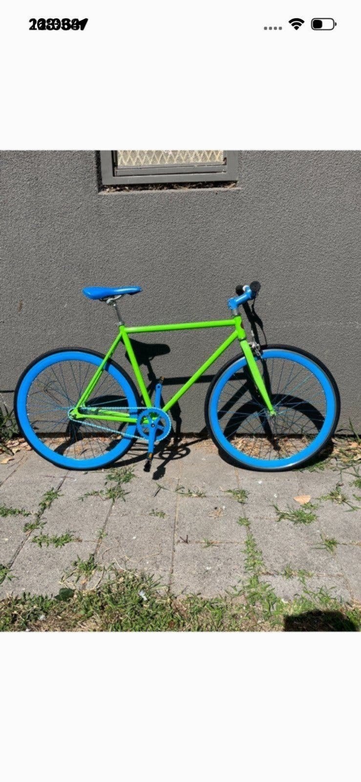 Fixie / Single gear fiets 28 inch frame maat 55cm rijklaar, Staal, Zo goed als nieuw, 53 tot 57 cm, Ophalen