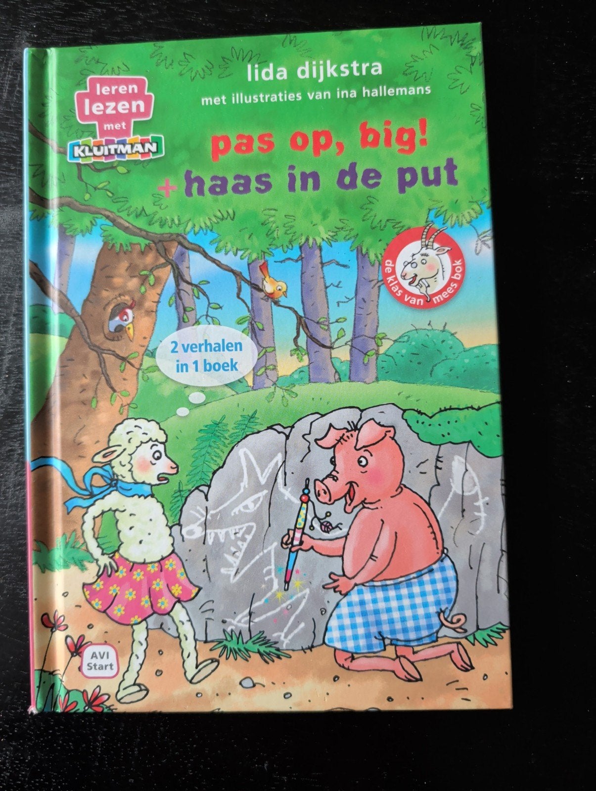 Pas op, Big! + Haas in de put - Lida Dijkstra avi Start, Boeken, Ophalen of Verzenden, Zo goed als nieuw, Lida Dijkstra, Fictie algemeen