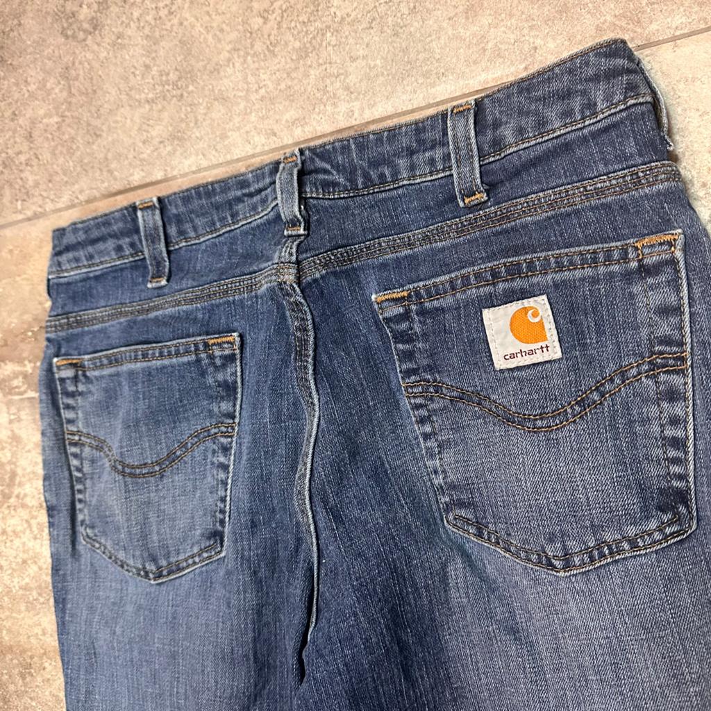 Carhartt Traditional Fit Flared Jeans Blue W30, Ophalen of Verzenden, Zo goed als nieuw, Blauw, W30 - W32 (confectie 38/40)
