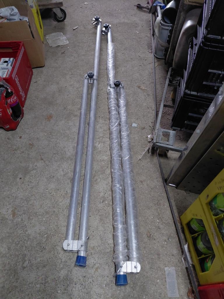 Alumex stabilatoren 2 stuks nieuw, Ophalen, Nieuw, Overige typen, Minder dan 2 meter