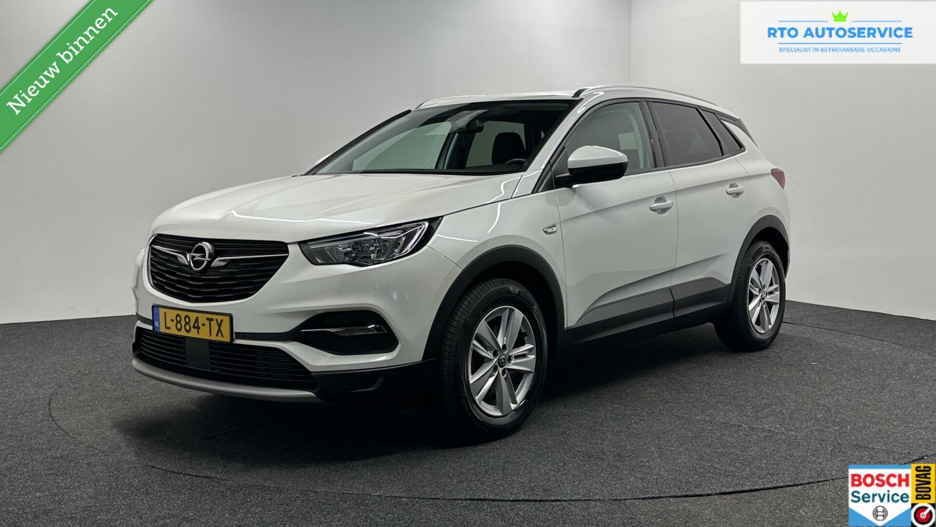 Opel Grandland X 1.2 Turbo Elegance CAMERA TREKHAAK LM NAVI, Auto's, Voorwielaandrijving, Gebruikt, 1199 cc, Met garantie (alle)