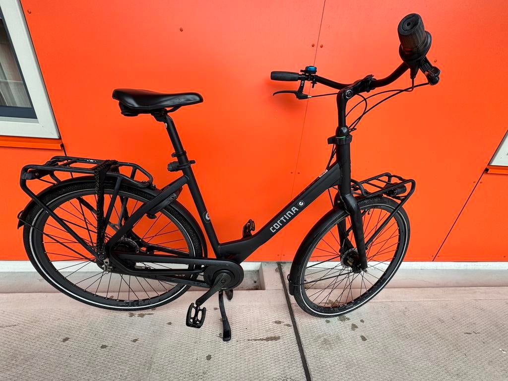 Cortina Common 7v 57cm - damesfiets, Versnellingen, 56 cm of meer, Zo goed als nieuw, Trommelrem