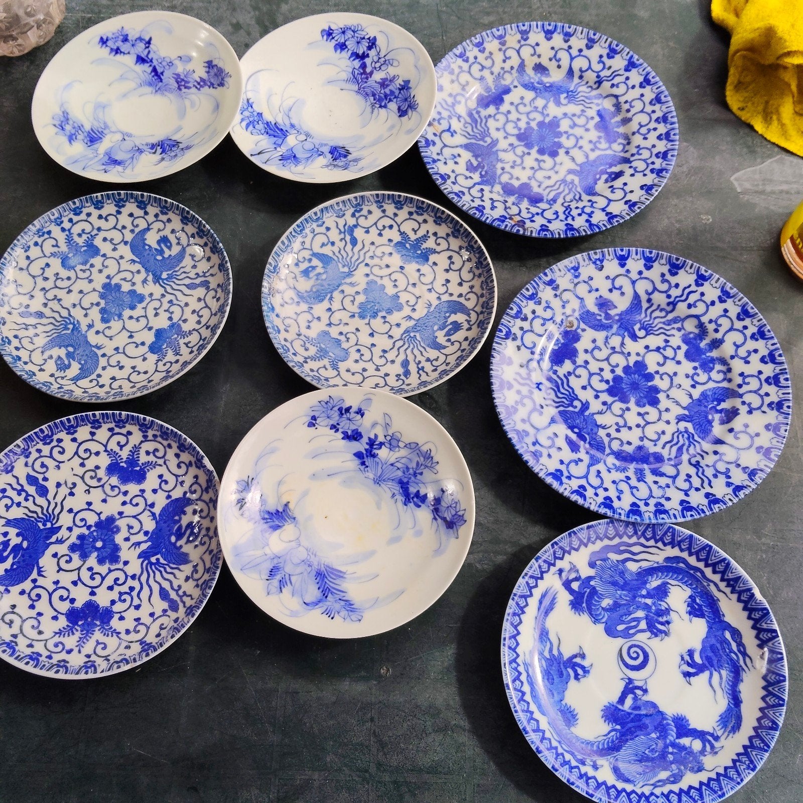 Diverse  Japanse Vintage borden, Ophalen of Verzenden