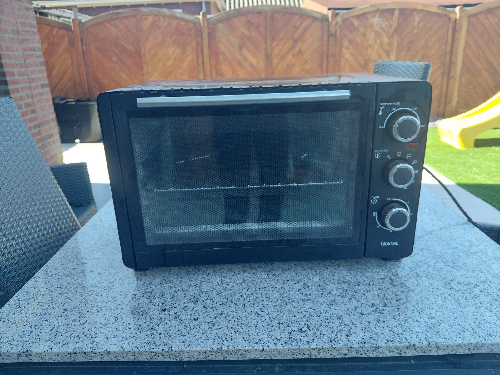 Blokker Mini-oven - Compacte en veelzijdige oven, Witgoed en Apparatuur, Ovens, Ophalen, Minder dan 45 cm, Gebruikt, Minder dan 45 cm
