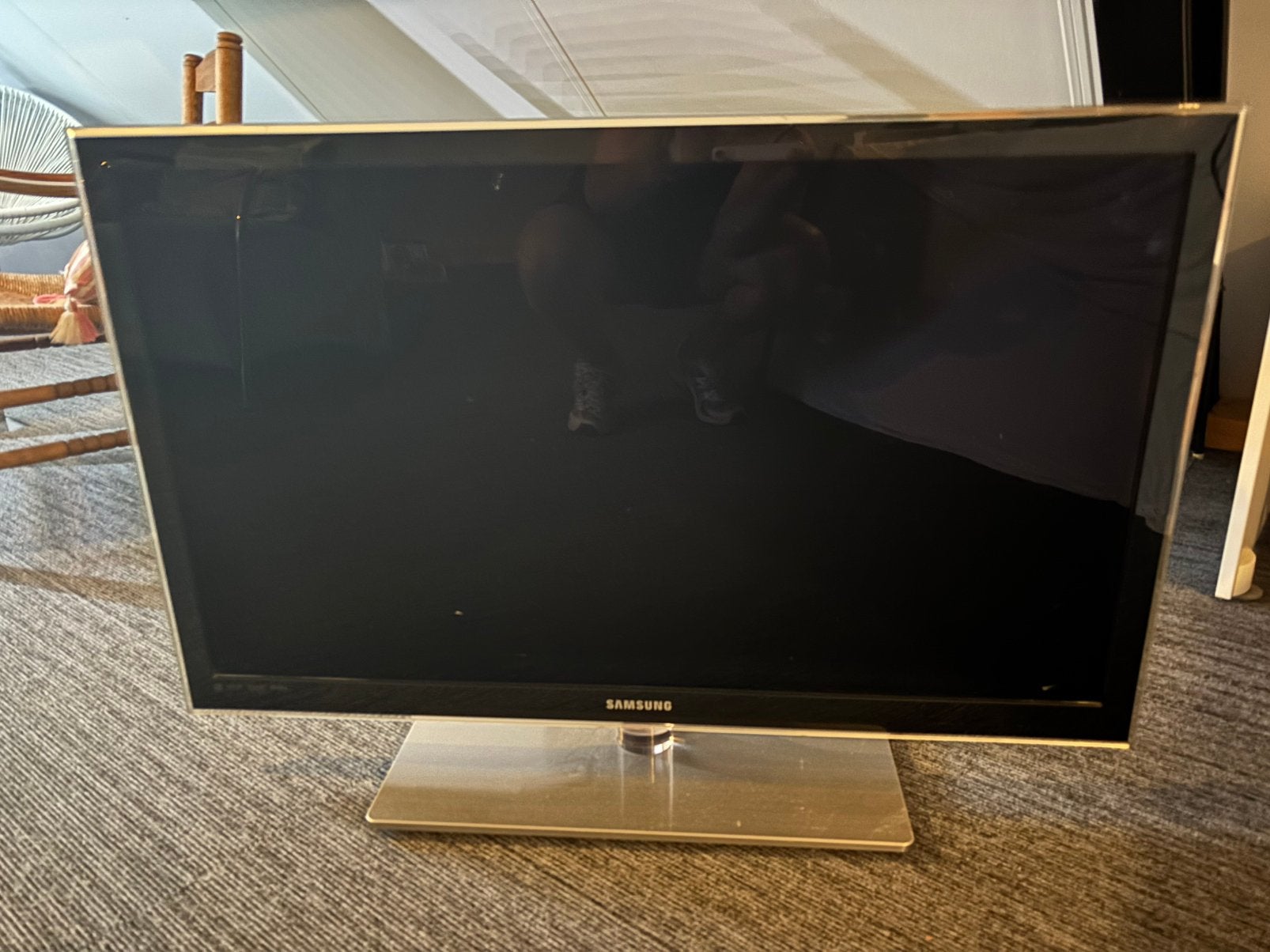 samsung tv model UE40C6000 40 inch, Ophalen, 50 Hz, Zo goed als nieuw, Samsung