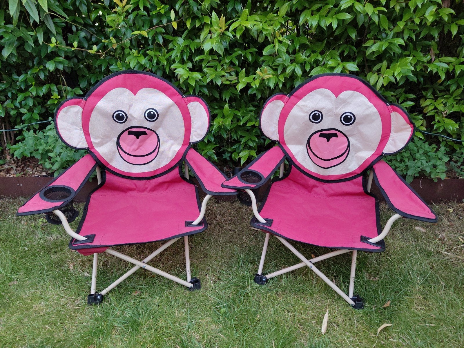 Bardani camping kinderstoelen 2 stuks, Caravans en Kamperen, Ophalen, Gebruikt, Campingstoel