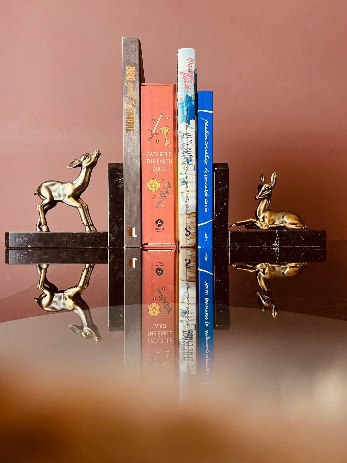 ART DECO BOEKENSTEUNEN BAMBI, Ophalen of Verzenden