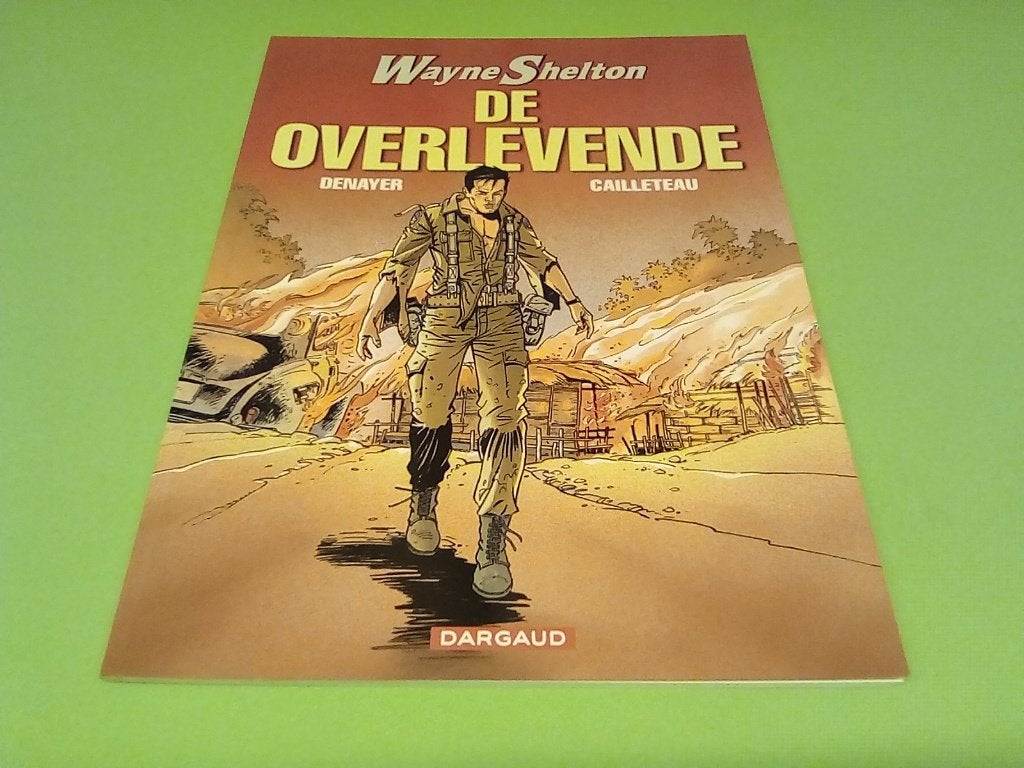 Wayne Shelton De Overlevende - Stripboek Dargaud, Eén stripboek, Ophalen of Verzenden, Zo goed als nieuw, Denayer, Cailleteau