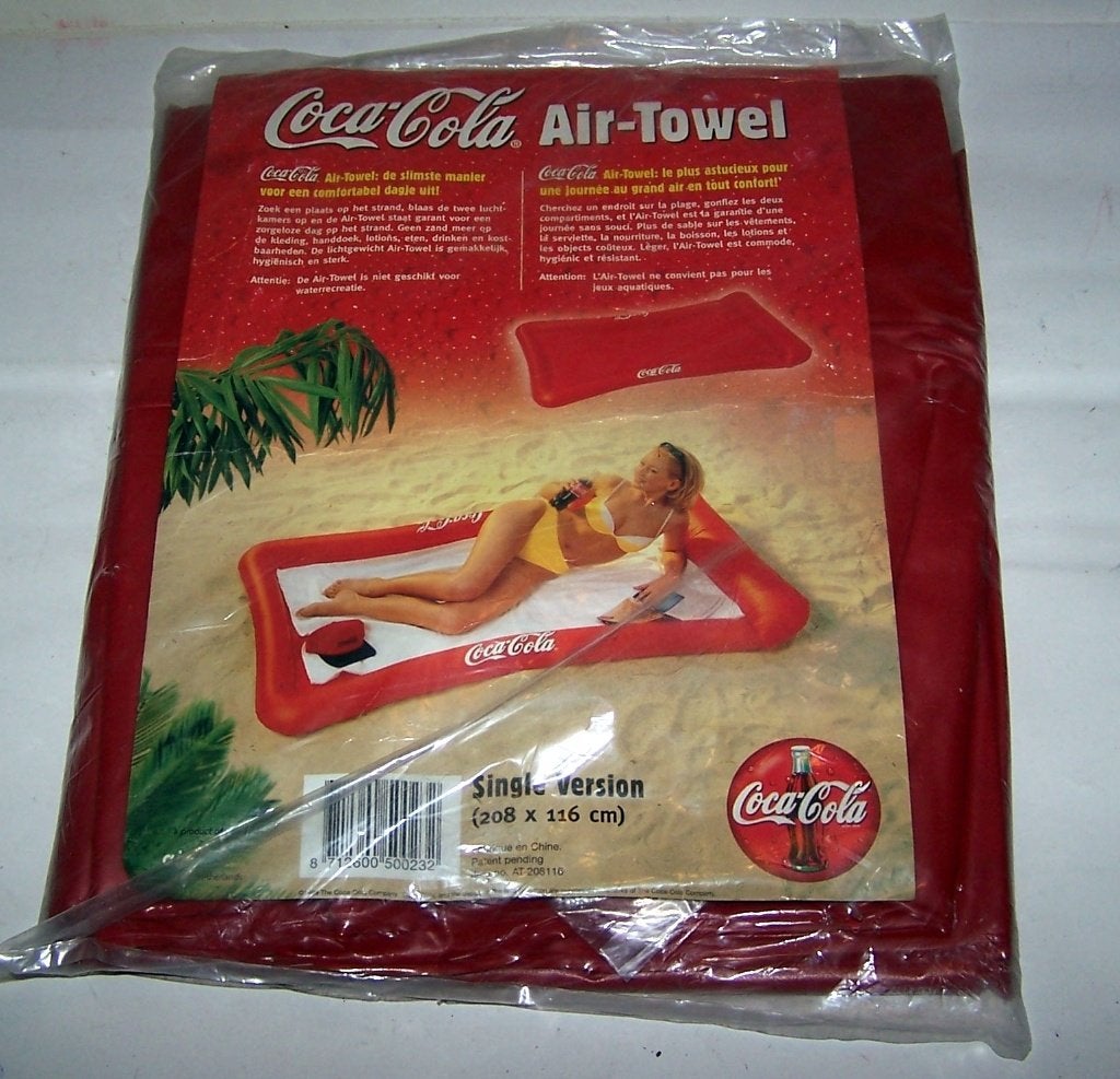 Originele Coca-Cola Air-Towel. Nieuw in verpakking., Antiek en Kunst, Ophalen of Verzenden
