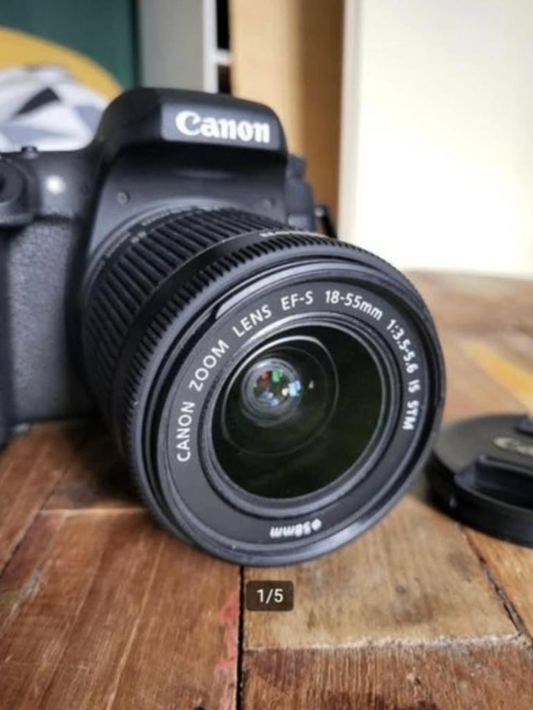 Canon 760d bundle, Audio, Tv en Foto, Fotocamera's Digitaal, Spiegelreflex, Canon, Ophalen of Verzenden, Zo goed als nieuw