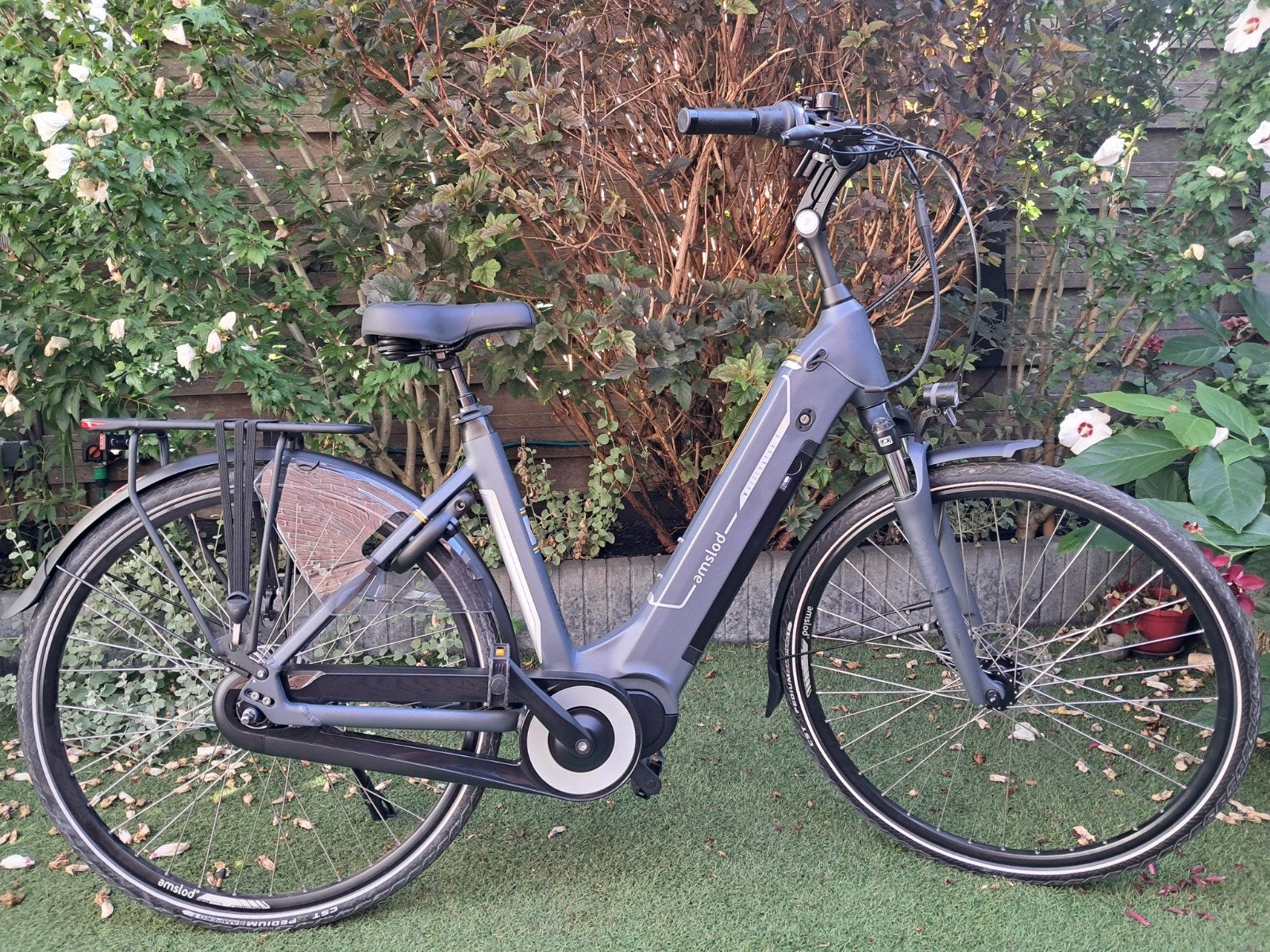 elektrische fiets Amslod Wellington e-mb Slechts 369km, Fietsen en Brommers, Elektrische fietsen, Nieuw, 51 tot 55 cm, 50 km per accu of meer